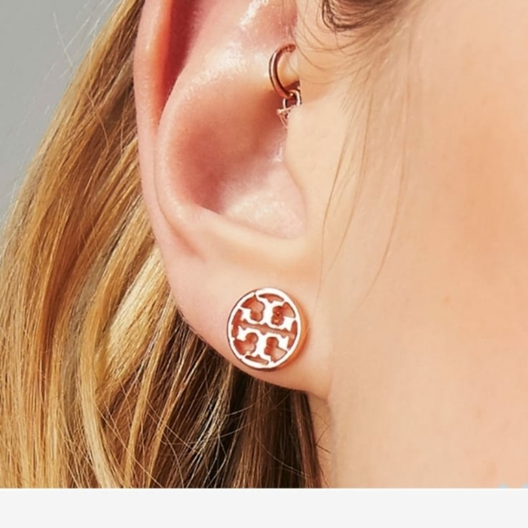 Tory burch miller stud earings gold - Picture 5 of 5